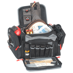 GPS Bags Black Nylon Range Bag with Heavy Duty Zipper and Foam Padding 1411MRB