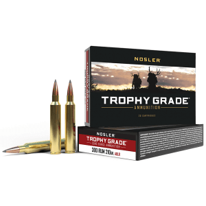 Nosler Trophy Grade 300 RUM 210 Grain Nosler Spitzer AccuBond Long Range (Box)