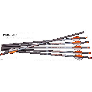 Ravin 100% Carbon .001 Arrows 6 Pack for Crossbows