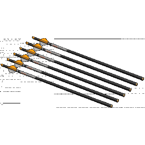 Ravin Crossbows R500 Series .001 Arrows 6 Pack