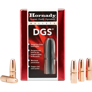 Hornady 470 Cal 500gr Dangerous Game Solid Bullets