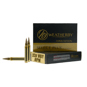 Weatherby Select Plus 338 WBY RPM 185 Gr TTSX BT 20 Rounds (Box)