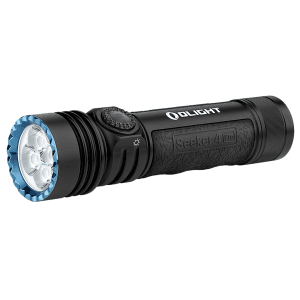 Olight Seeker 4 Pro Rechargable LED Flashlight  4600 Lumens (Black)