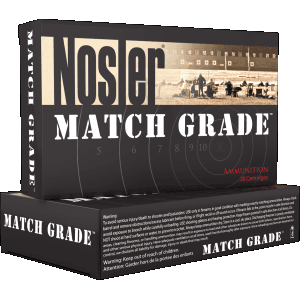 Nosler Match Grade 30 Nosler 190 Grain Custom Competition Hollow Point Boat-Tail (Box)