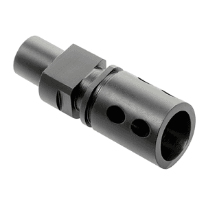 CMMG Flash Hider Black Steel with M12x1 LH Threads for 5.7x28mm FN PS90