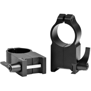 Warne 1'' Ultra High (1.435'') Qd Rings  Black