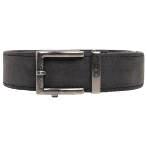 Nexbelt Operating Black Leather 1.50 Wide EDC Crazy Horse Belt