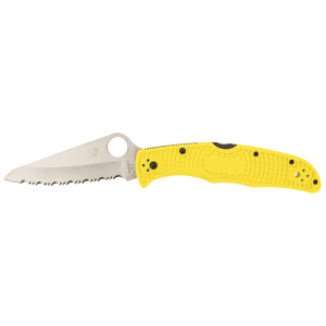 Spyderco Pacific Salt 2 3.78 Folding Serrated Knife C91SYL2