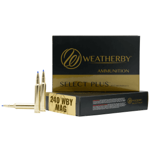 Weatherby Select Plus 240 Wthby Mag 80 Gr Barnes Tipped TSX Lead Free (Box)