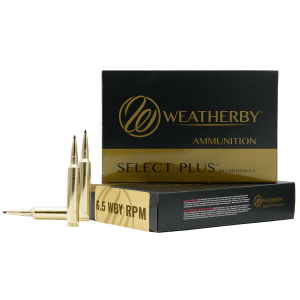 Weatherby Select Plus 6.5 WBY RPM 127 Grain Barnes LRX Lead Free (Box)