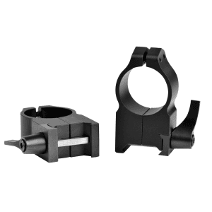 Warne 1'' Extra High (1.150'') Qd Rings  Black