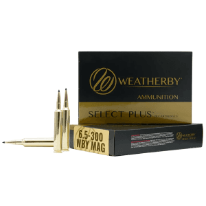 Weatherby Select Plus 6.5-300 Wthby Mag 127 Gr Barnes LRX Lead Free (Box)