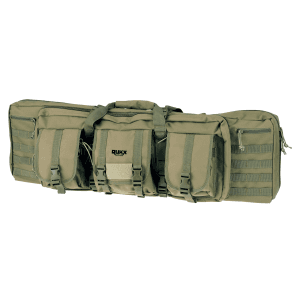 American Tactical RUKX Gear 42 Double Rifle Case  Water Resistant (OD Green)