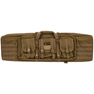 GPS Bags 600D Polyester Lockable Double Rifle Case - Flat Dark Earth DRC42FDE