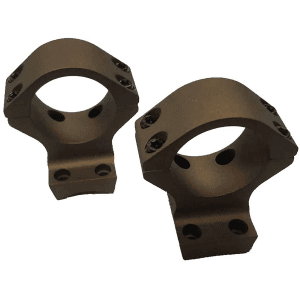 Talley Lightweight Alloy Scope Mount Combo Browning X-Bolt 1 High - Hell's Canyon Bronze