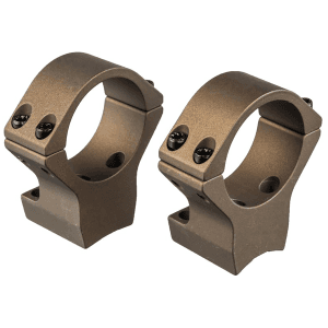 Talley Lightweight Alloy Scope Mount Combo Browning X-Bolt 30mm High - Hell's Canyon Bronze