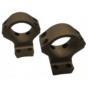 Talley Lightweight Alloy Scope Mount Combo Browning X-Bolt 1 Med - Hell's Canyon Bronze