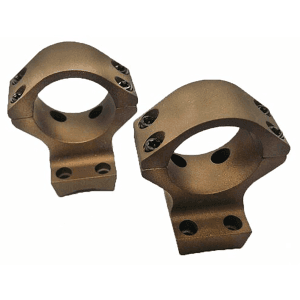 Talley Lightweight Alloy Scope Mount Combo Browning X-Bolt 30mm Med - Hell's Canyon Bronze