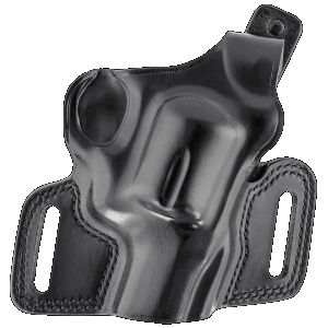 Galco Silhouette Black Leather Smooth Revolver Right Hand Pancake Holster SIL126B