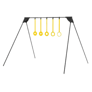Caldwell AR500 Ring Challenge Rimfire KYL Target Black/Yellow