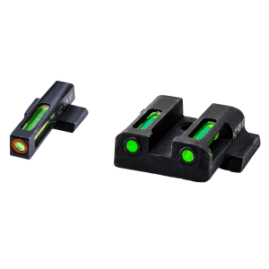 Hiviz LiteWave H3 Sight Set for SW Shield Black Steel Frame