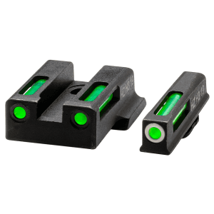 HiViz LiteWave H3 Sight Set Green Tritium for SW EZ380