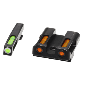 HiViz LiteWave H3 Sight Set for Glock 21 Tritium Front