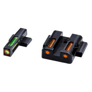 HiViz LiteWave H3 Sight Set for SW Shield Green Orange Sights
