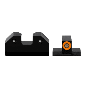 XS Sights R3D Night Sights Canik Black Green Tritium Orange Front