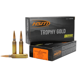 Hsm Trophy Gold 6.5x284 Norma 140 Gr Berger Hunting VLD Match (Box)