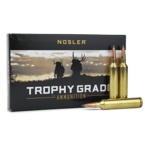 Nosler Trophy Grade Long-Range 26 Nosler 129 Gr ABLR (Box)