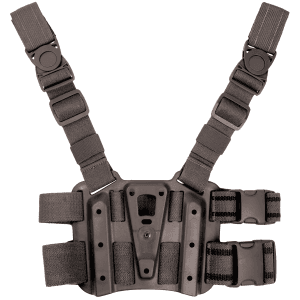 Blackhawk Tactical Holster Platform Black Carbon Fiber Leg Mount