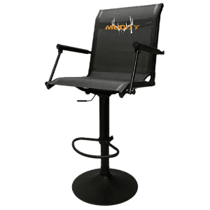 Muddy Swivel Extreme Ground Seat Black FlexTek