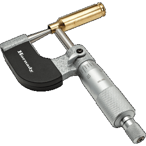 Hornady Vernier Ball Micrometer Silver Stainless Steel