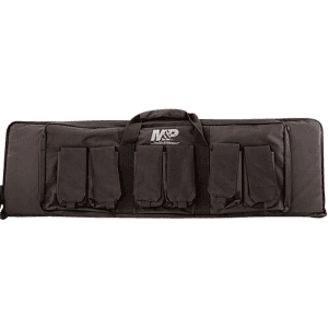 M&P Accessories Double Zipper Nylon Foam Gun Case 110025