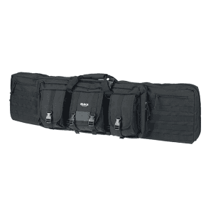 American Tactical RUKX Gear 36 Double Rifle Case  Water Resistant (Black)