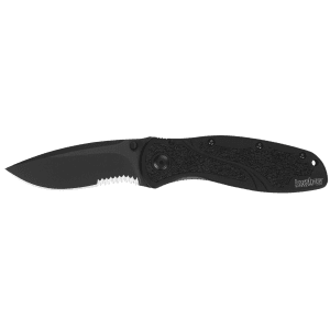 Kershaw Blur 3.40 Drop Point w/Recurve 1670BLKST