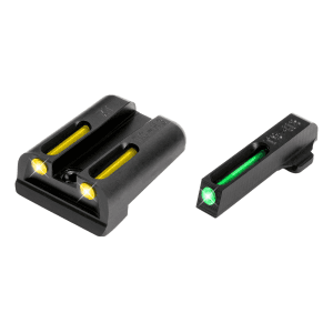TruGlo TFO Green/Yellow Tritium Fiber Optic Sights Springfield XD
