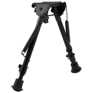 Harris Bipods Steel Aluminum 9-13 Inch Non-Swivel Rubber Feet