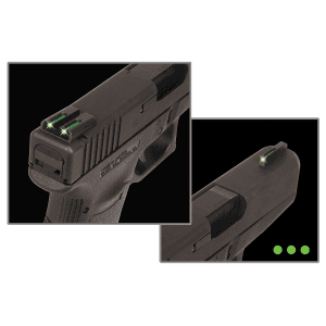 TruGlo TFO Green Yellow Tritium Fiber Optic Sights for S&W M&P