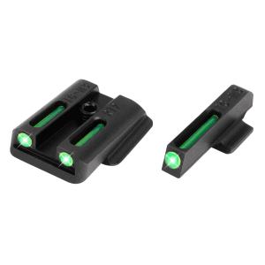 TruGlo TFO Green Tritium Fiber Optic Sights for Ruger LC9/9S/380