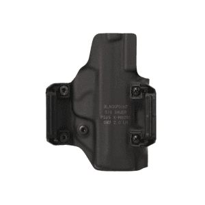 Sig Sauer P365-XMACRO OWB Blackpoint Tactical Holster  Left Hand (Black)