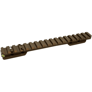 Talley PL0SB735 Browning XBolt Smoked Bronze Picatinny Rail  Long Action 0 MOA