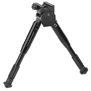 Caldwell AR Bipod Matte Black Aluminum with Picatinny Rail