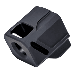 Faxon EXOS543 Compensator for Gen 4 Glock  Black Aluminum  9mm
