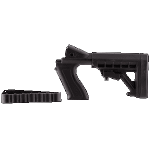 Archangel AA50088 Tactical Pistol Grip Stock Black Synthetic 6 Position with Shell Holder for 12 Gauge Mossberg 500 590 Maverick 88
