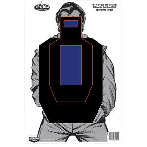 Birchwood Casey Dirty Bird IPSC Targets (100 Pack)