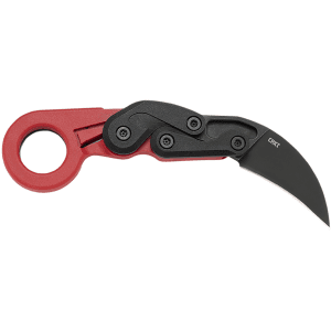 CRKT Provoke 2.47 Inch Hawkbill Blade Red Grivory Handle