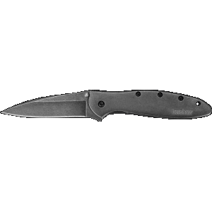 Kershaw Leek Blackwash 3 Blade Slim EDC Pocket Knife