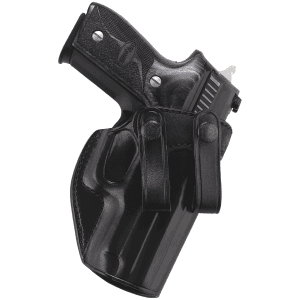 Galco Summer Comfort Black Leather Right Hand Belt Loop Holster for Browning Hi-Power SUM270B